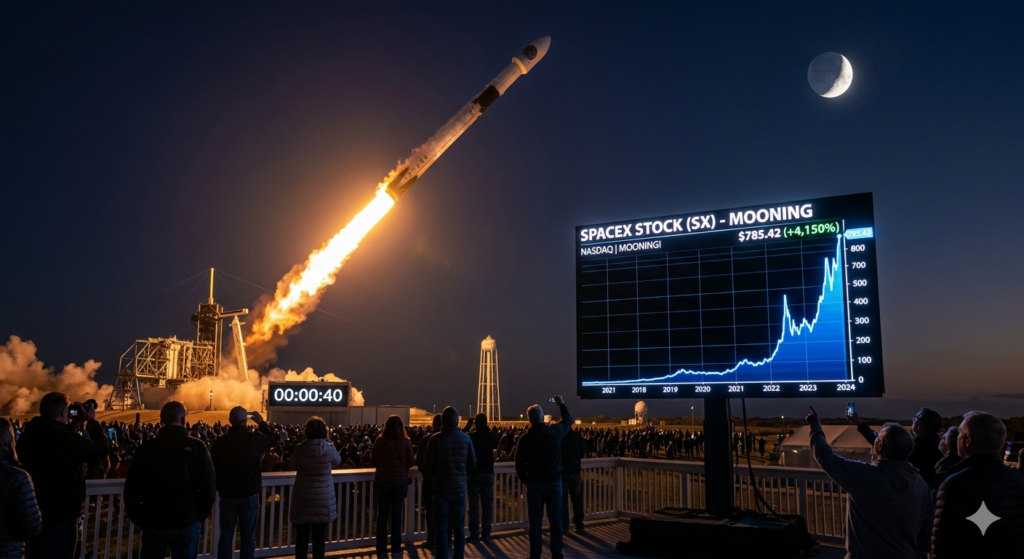 SpaceX Stock Retail Surge