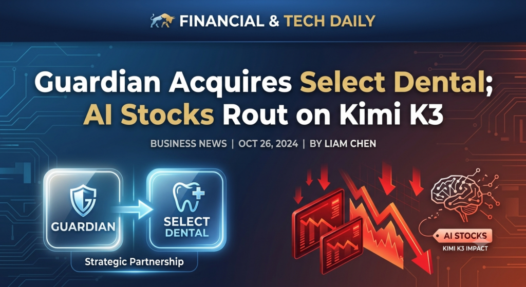 Guardian Acquires Select Dental and AI Stocks Rout on Kimi K3