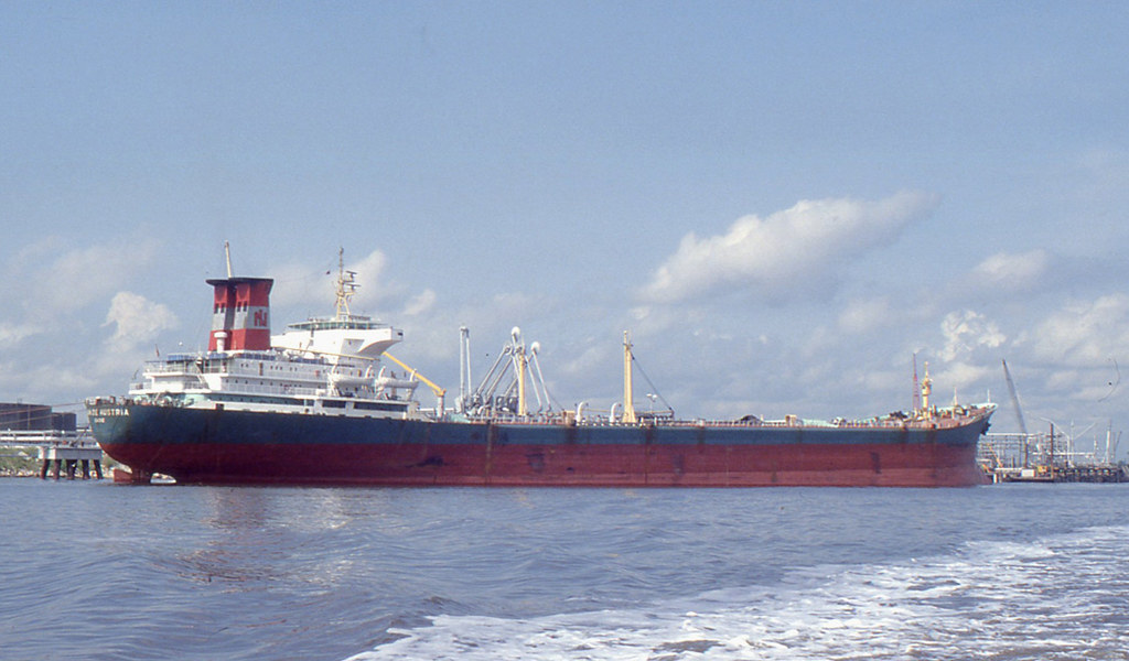 Houston Ship Channel - Oil Tanker